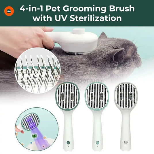 Detangling brush for pets