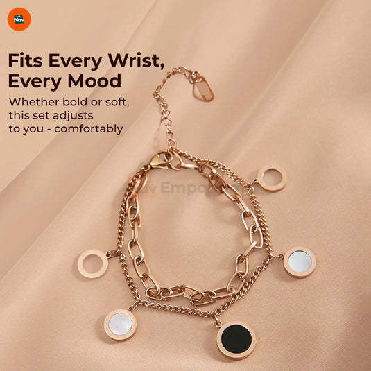 Tarnish-free pearl bracelet