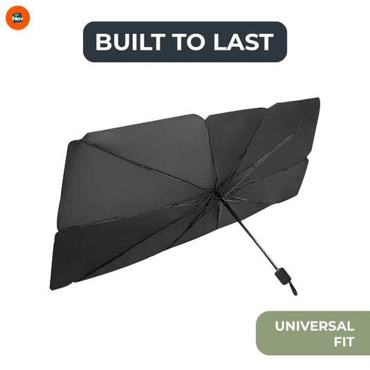 Premium reflective windshield sunshade