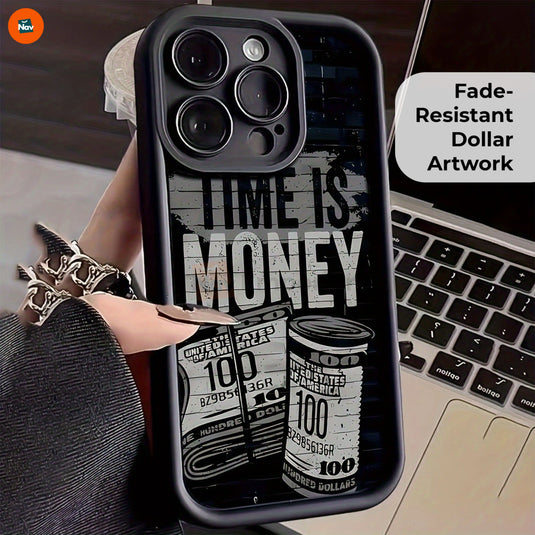 luxury cash print phone case