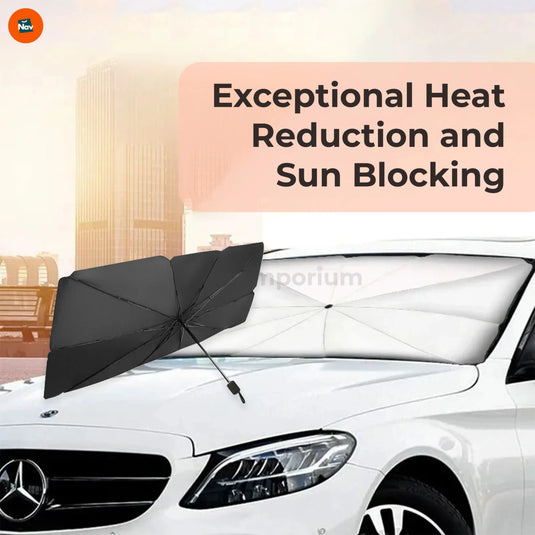 Heat insulation sunshade installed