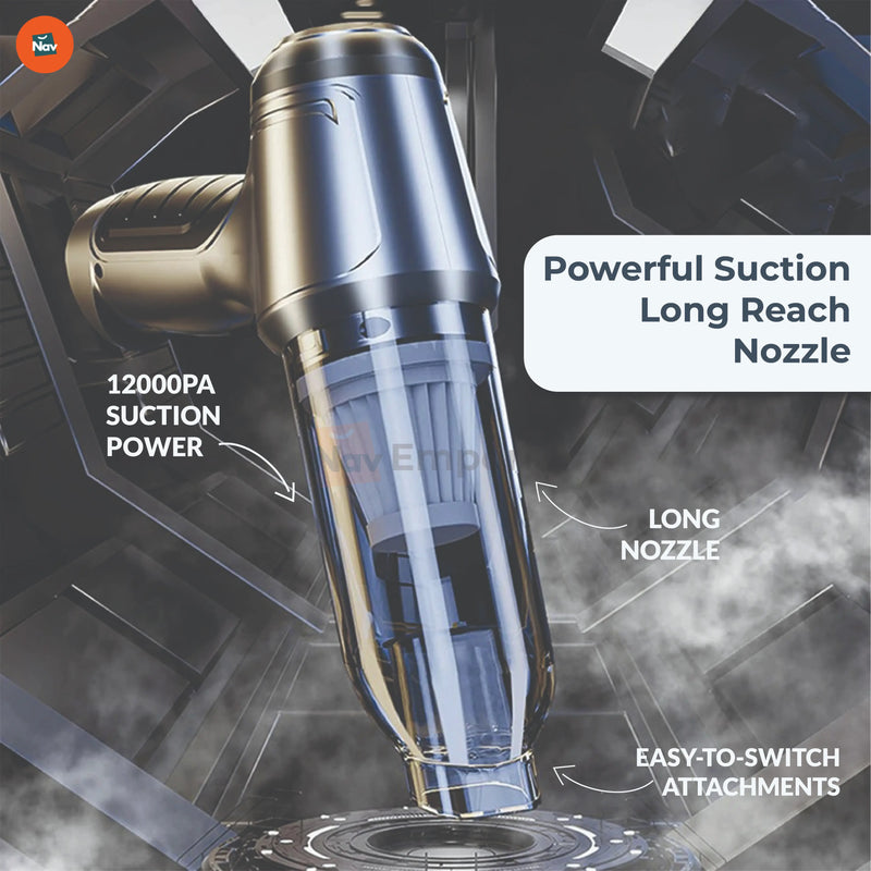 Multi-Function Handheld Vacuum with Attachments