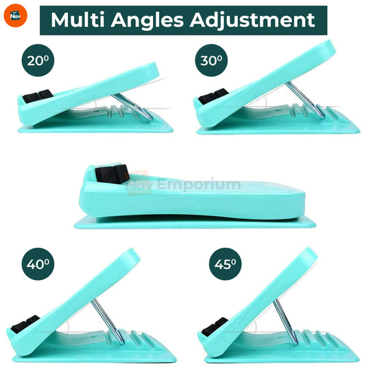 Feature image with adjustable calf stretcher slant board angles 2