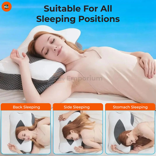 Butterfly shaped neck pillow