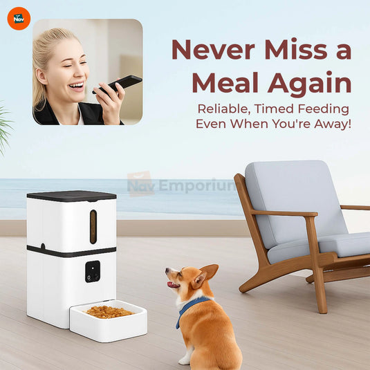 WiFi pet feeder app control