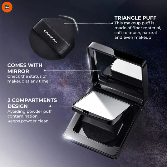 Matte finish setting powder