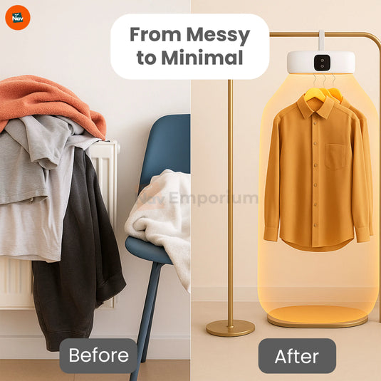 energy-efficient mini clothes dryer