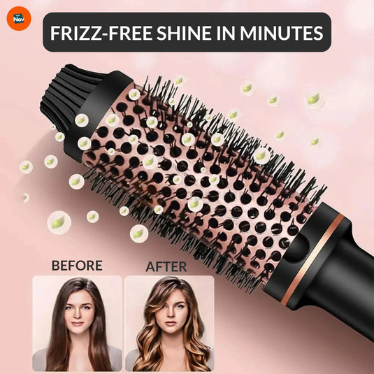 Travel-Friendly Curling Brush