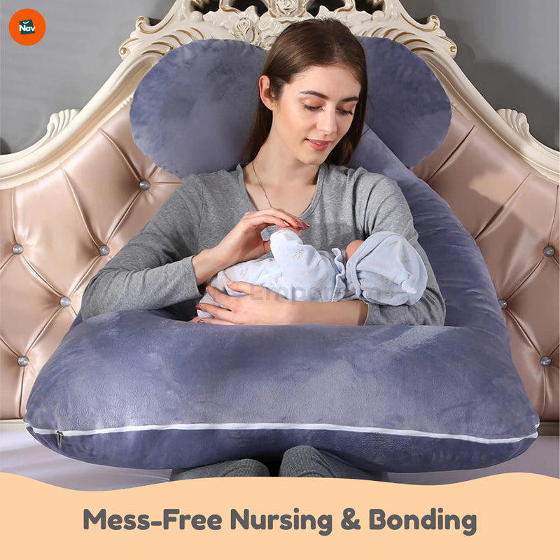 Ergonomic full-body support pillow