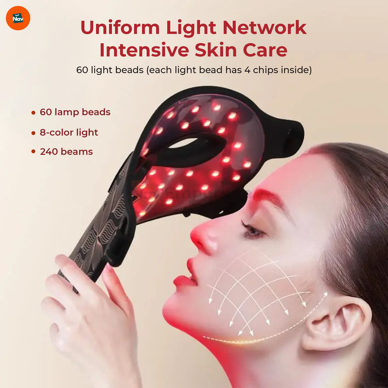 Skin rejuvenation LED mask