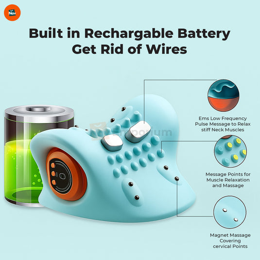 rechargeable battery and massage functions