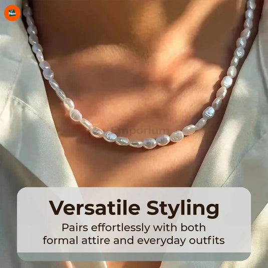 Hypoallergenic pearl necklace gift