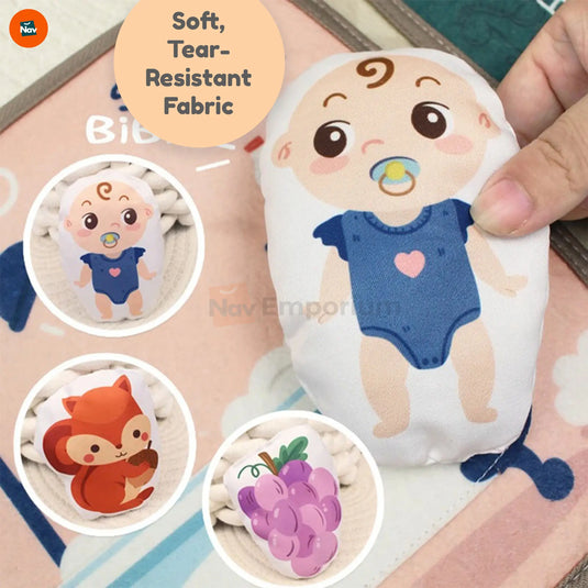 Tear-resistant infant cloth book