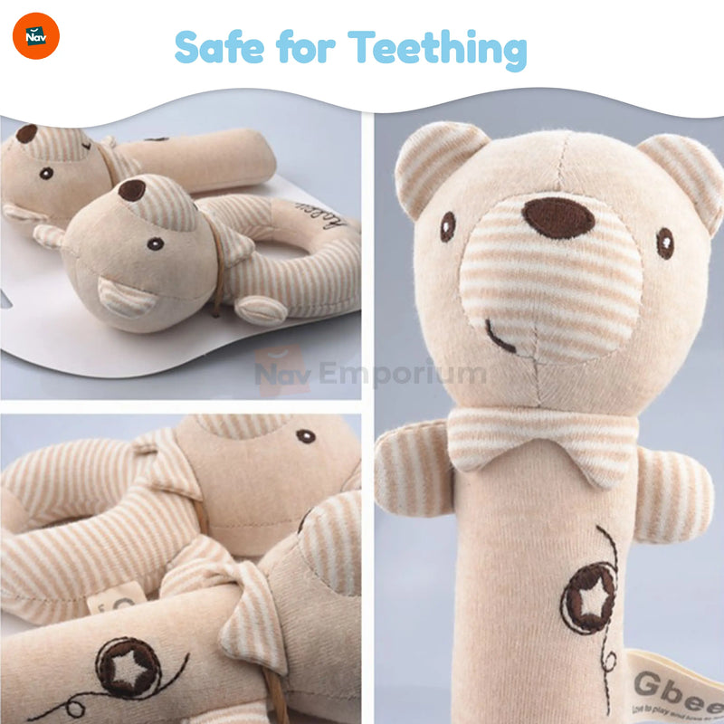 Handheld baby rattle for toddlers