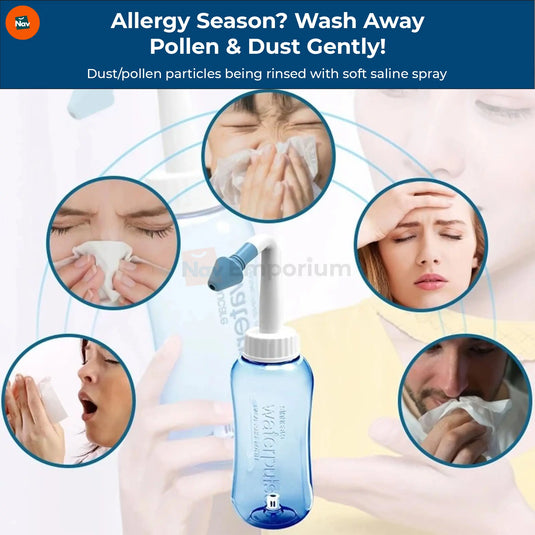 Easy-to-clean nasal wash device