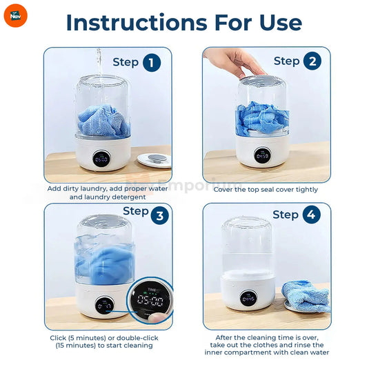 Small delicate fabric washer