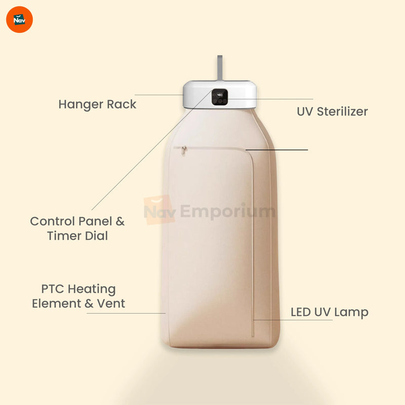 compact travel clothes dryer
