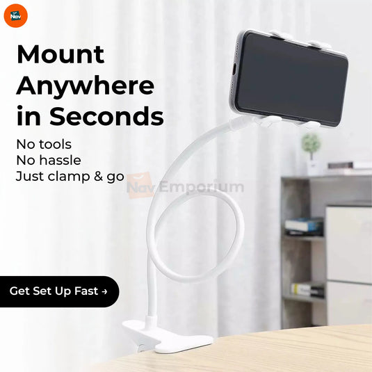 Feature image demonstrates bed phone holder universal fit