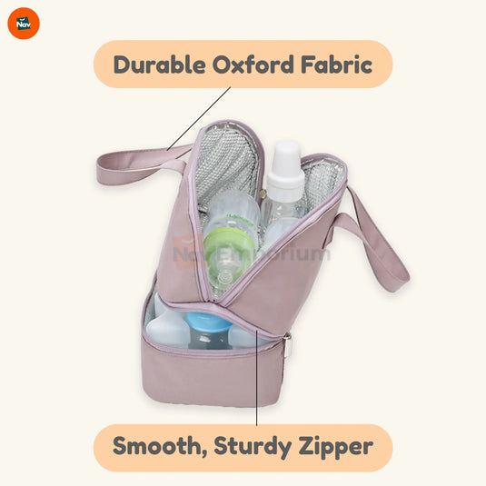 Leakproof breastmilk bag for travel