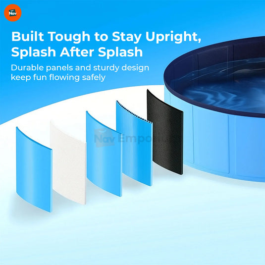 Dog Pool with Drain Valve