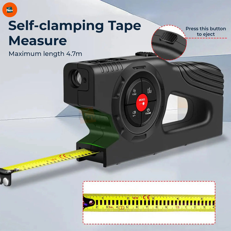 3-in-1 laser measuring device