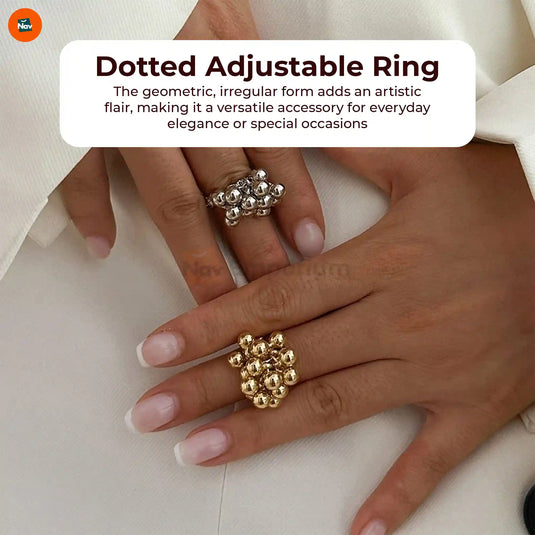 Lightweight silver fashion ring