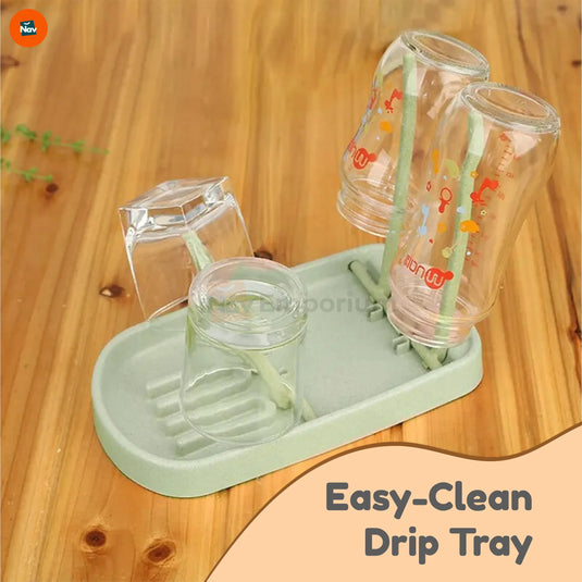 Hygienic quick-dry bottle rack