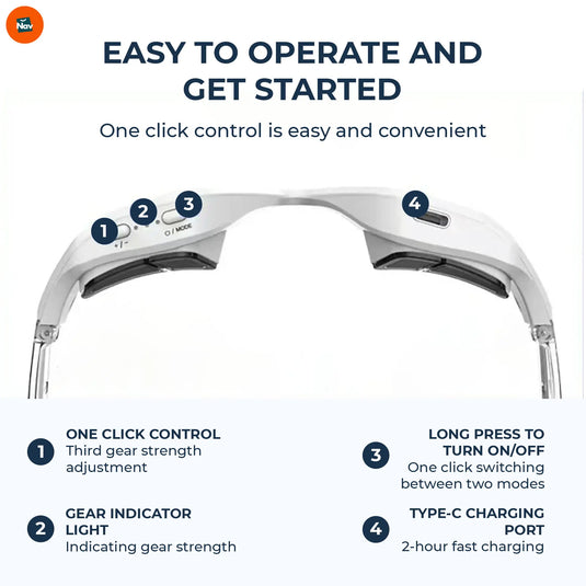 Eye massager for dark circles