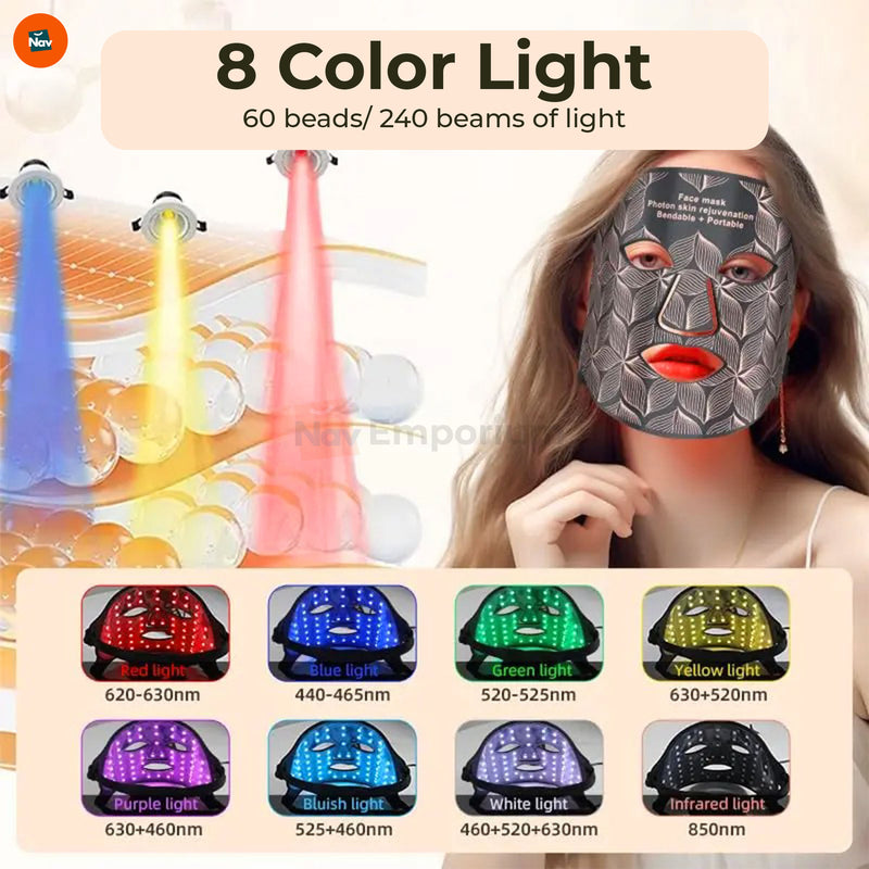 Acne treatment light mask