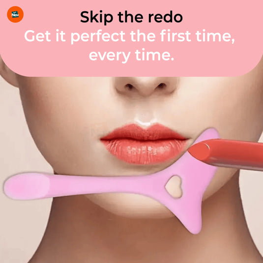 Symmetrical eyeliner stencil guide