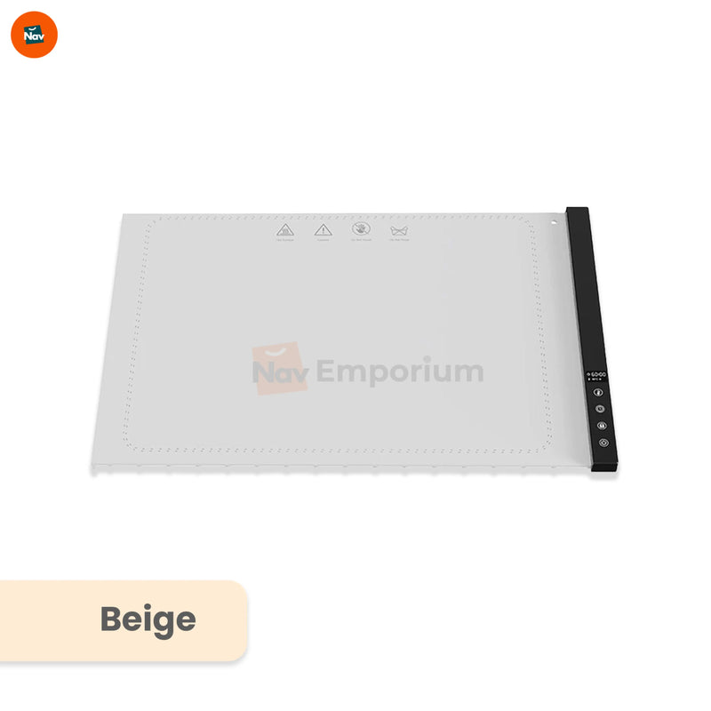 Compact storage food warming tray