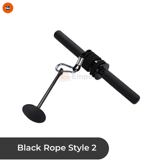 Black rope forearm roller