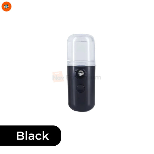 Mini face black steamer shown in all color options