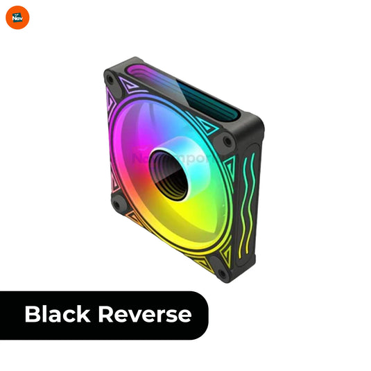 Silent 120mm RGB case fan