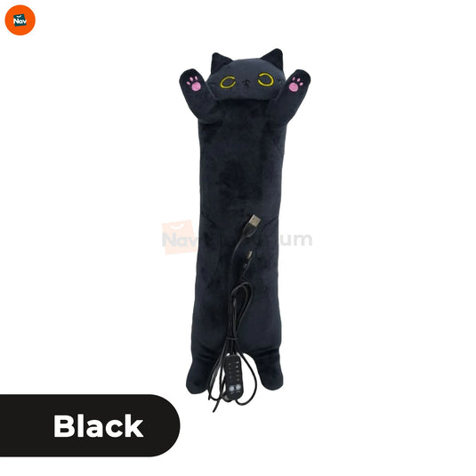 Variant image of cat heating pad colors black