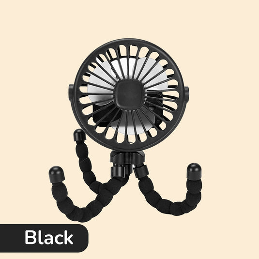 Child-safe mini cooling fan