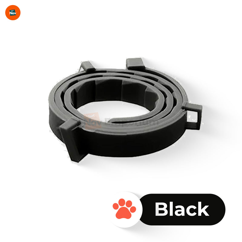 Durable silicone tick prevention collar