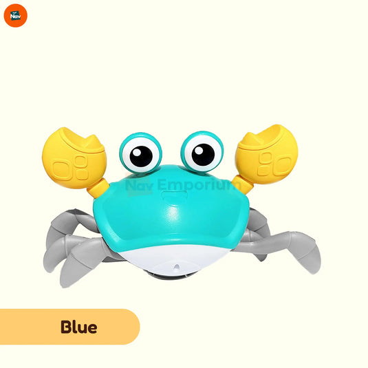 Baby sensory crab toy