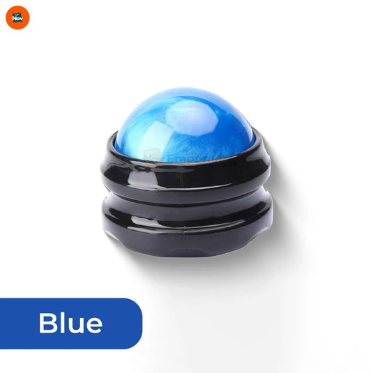 Massage ball blue color options for muscle relief