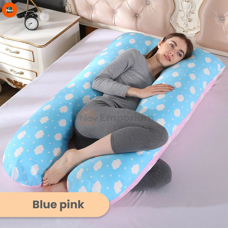 U-shape pregnancy support cushion