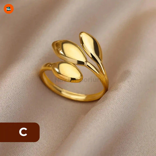 Stackable Rings for Women – Gold Plated and Adjustable