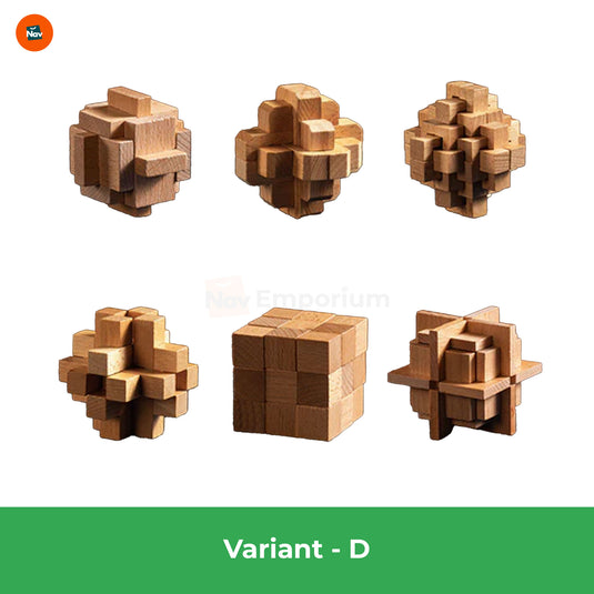 Puzzle Box with Multiple Designs