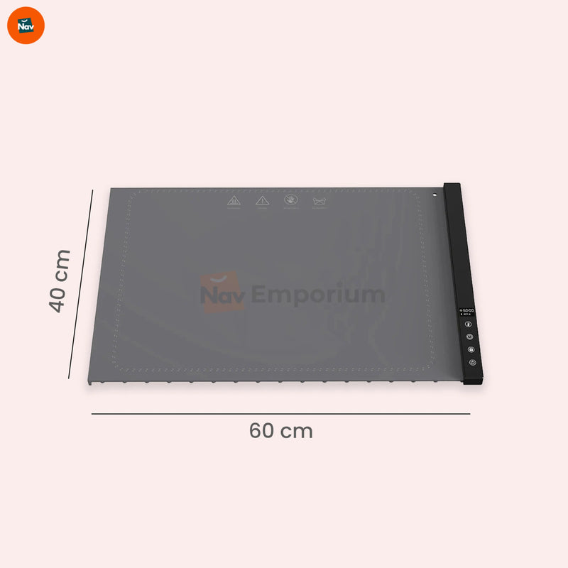 Easy-to-clean silicone warming mat
