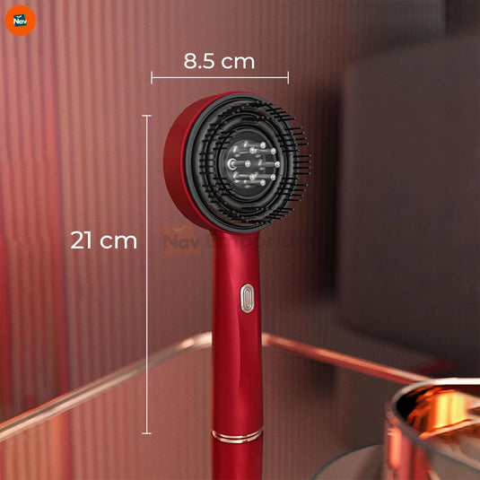 Dimension image shows size for red light therapy