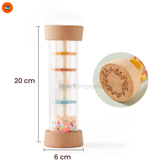 Simulated hourglass wooden toy