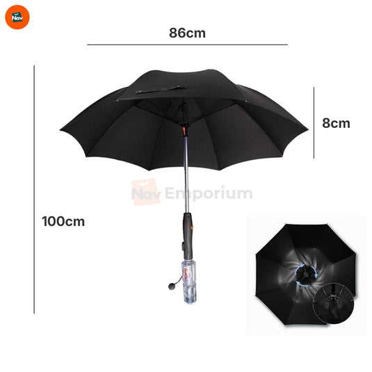 CoolMist Fan Umbrella