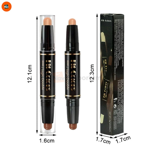 Dimension image cream contour stick size reference