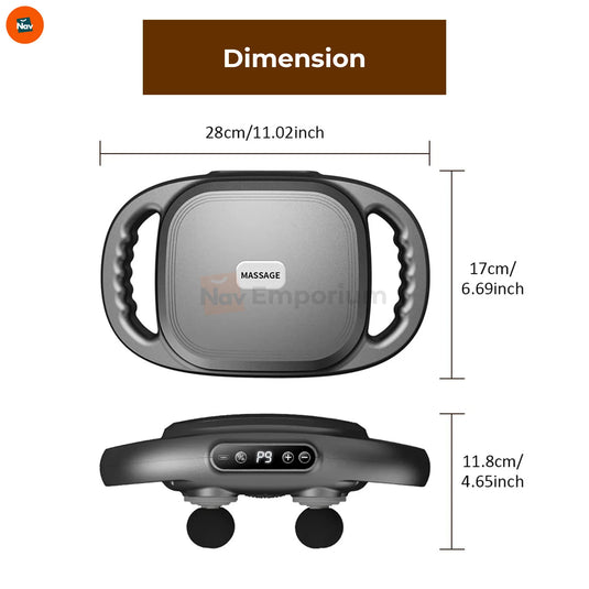deep tissue percussion gun for neck