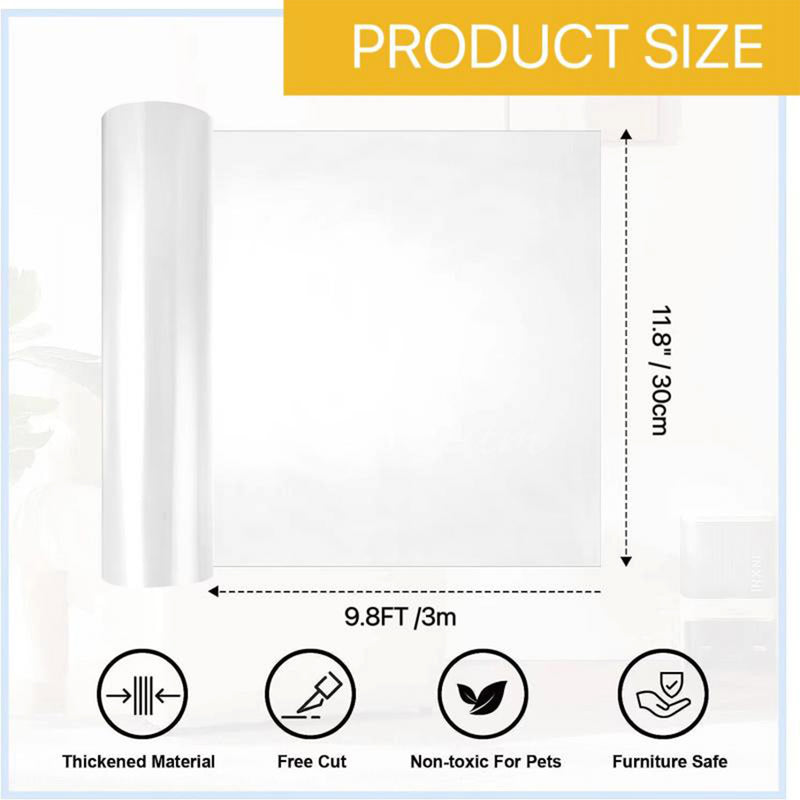 Transparent sofa scratch guard