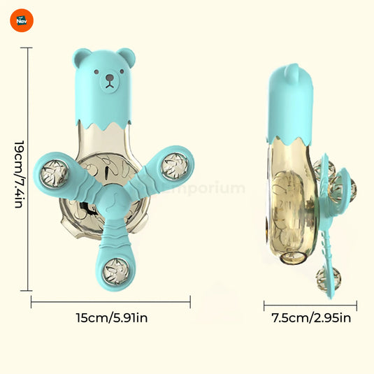 Cat treat dispenser toy